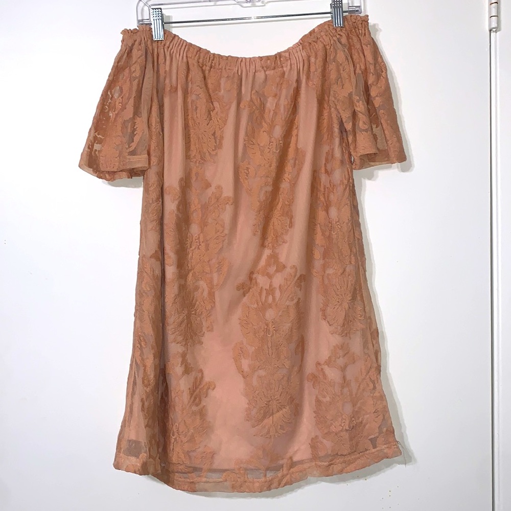 Adorable off the shoulder dress